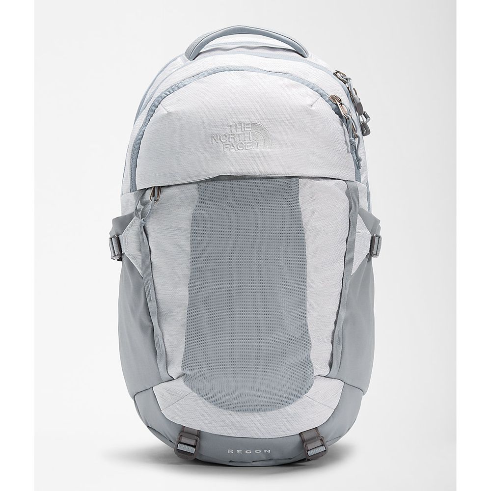 The North Face Backpacks Womens Australia - The North Face Recon White Metallic / Grey (QTW-473612)